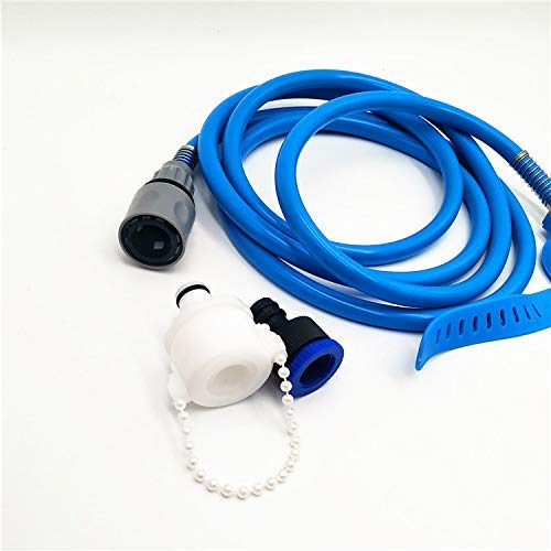 SUNPINDucha para mascotas gatos perro mascota baño accesorios multifuncional 3 en 1 pulverizador de ducha, masaje y cepillos de mascota de fácil limpieza ducha portatil perro limpiador con manguera para interior y al aire