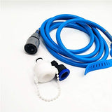 SUNPINDucha para mascotas gatos perro mascota baño accesorios multifuncional 3 en 1 pulverizador de ducha, masaje y cepillos de mascota de fácil limpieza ducha portatil perro limpiador con manguera para interior y al aire