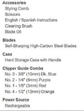 Wahl Litio Ion Pro Series Cortauñas inalámbrico para animales - Recargable Silencioso Bajo Ruido Heavy Duty Electric Dog & Cat Grooming Kit para razas pequeñas y grandes con capas gruesas y pesadas - Modelo 9766