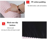 YQQWN Almohada para Sofá Cama Cat Dog Funda Extraíble Fácil De Lavar con Cama Inferior Antideslizante para Mascotas, M, Rosa