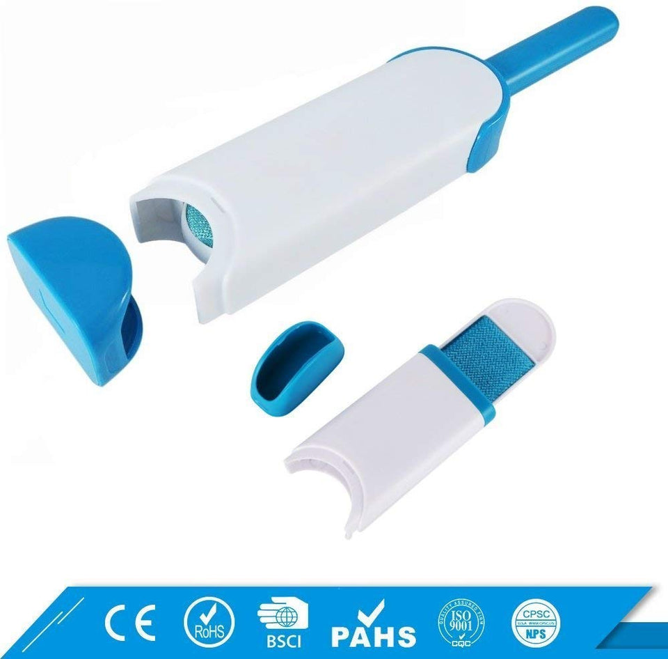 Pet Hair Remover, Piel y Removedor de la Pelusa Con Reutilizable de Autolimpieza Doble Cara Cepillo Excelente Para el Perro y el Gato Hair Remover, Mascotas Eficiente Removedor del Pelo Para Muebles, Ropa, Alfombras y Asientos de Coches