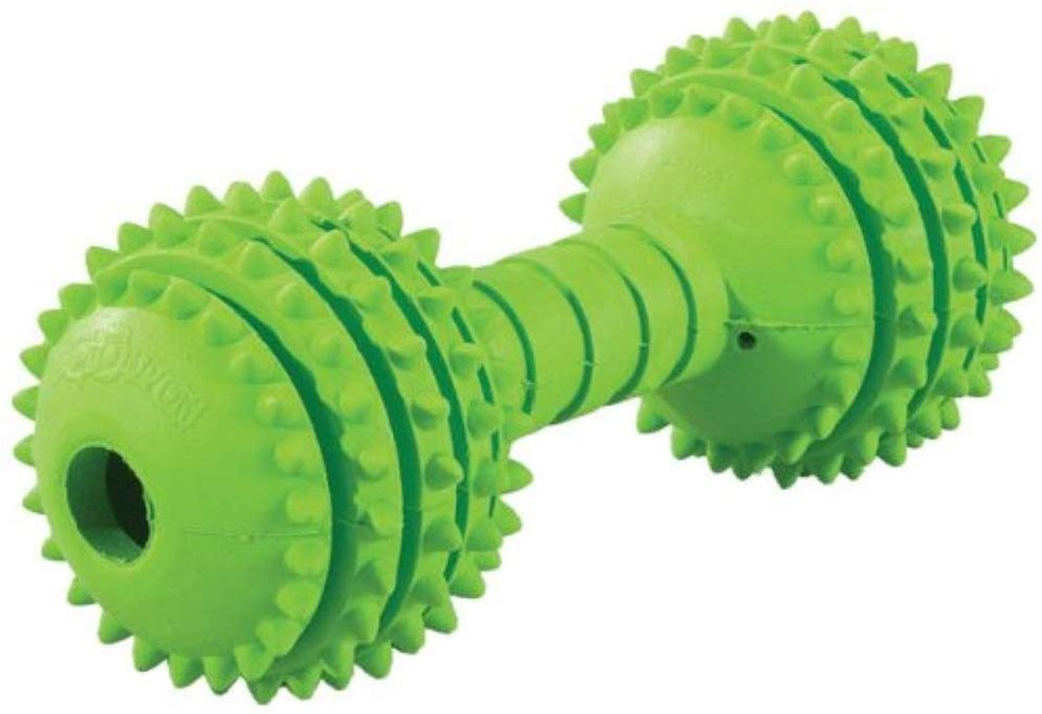 PETMATE JW Pet Company Chompion Juguete para Perro (los Colores varían), Heavyweight (5.00" x 3.25" x 5.00")