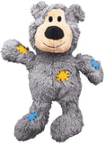 Kong Wild Knots Bear Juguete para perro, colores variados, Marrón, XS