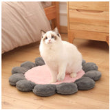 Manta para Mascotas Funda Cama para Dormir, Alfombra Redonda para Cama Perro Alfombra de Felpa Cojín para Perro, Para Perros y Gatos Grandes Medianos Pequeños,B,110cm(43inch)