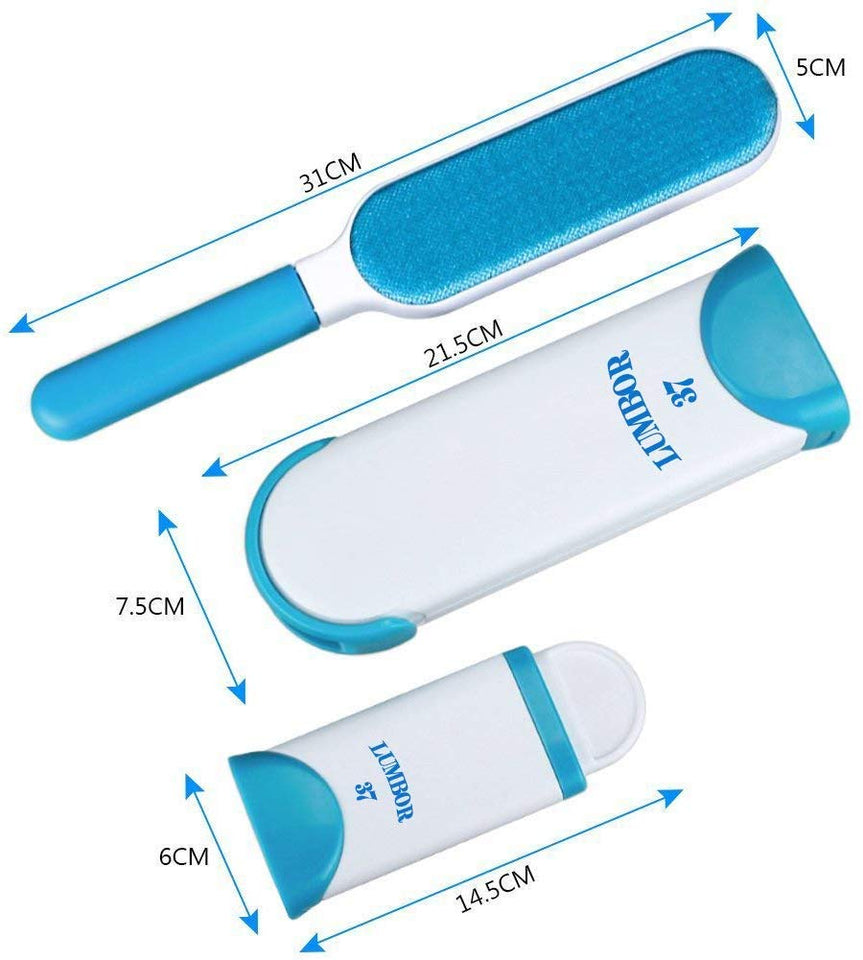 Pet Hair Remover, Piel y Removedor de la Pelusa Con Reutilizable de Autolimpieza Doble Cara Cepillo Excelente Para el Perro y el Gato Hair Remover, Mascotas Eficiente Removedor del Pelo Para Muebles, Ropa, Alfombras y Asientos de Coches