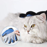 Guante de Mascotas Cepillo para Mascotas Guantes removedores de Pelo para Perros Gatos, Material Transpirable (2 Piezas)