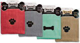 Bone Dry Toalla de microfibra bordada para mascota