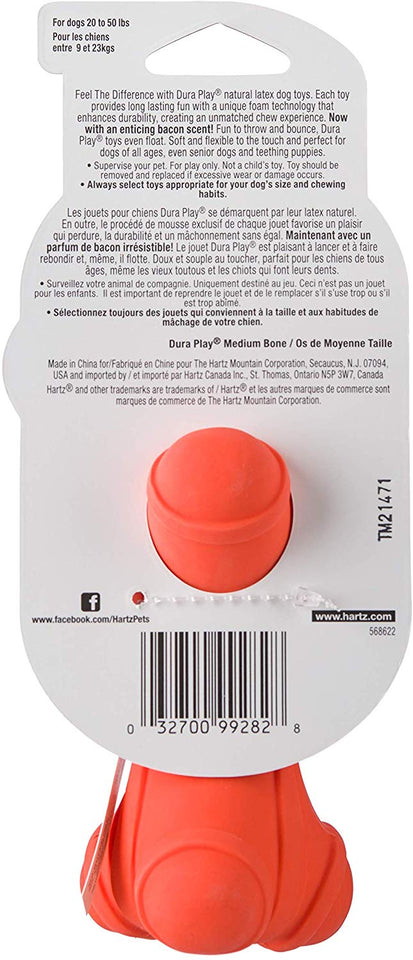 Hartz At Play Hueso Flexible De Goma Flexible, Colores Surtidos