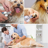 GranVic Cortauña con Lima para Perro Gato, Tijeras de Uñas Cortador de Acero Inoxidable, Recortadora de Uñas Profesional, Higiene Cuidado de las Uñas para Mascota, Perros Grandes, Pastor aleman, Alaska, Golden Retriever, Pitbull (Grande)