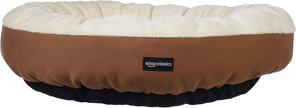 AmazonBasics, Cama para Mascota, Redondo
