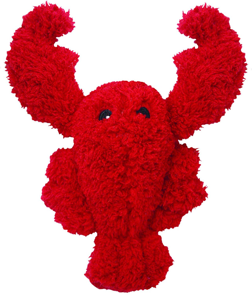 Multipet's Look Who's Talking Plush Lobster Dog Toy, 7.5-Inch