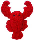 Multipet's Look Who's Talking Plush Lobster Dog Toy, 7.5-Inch