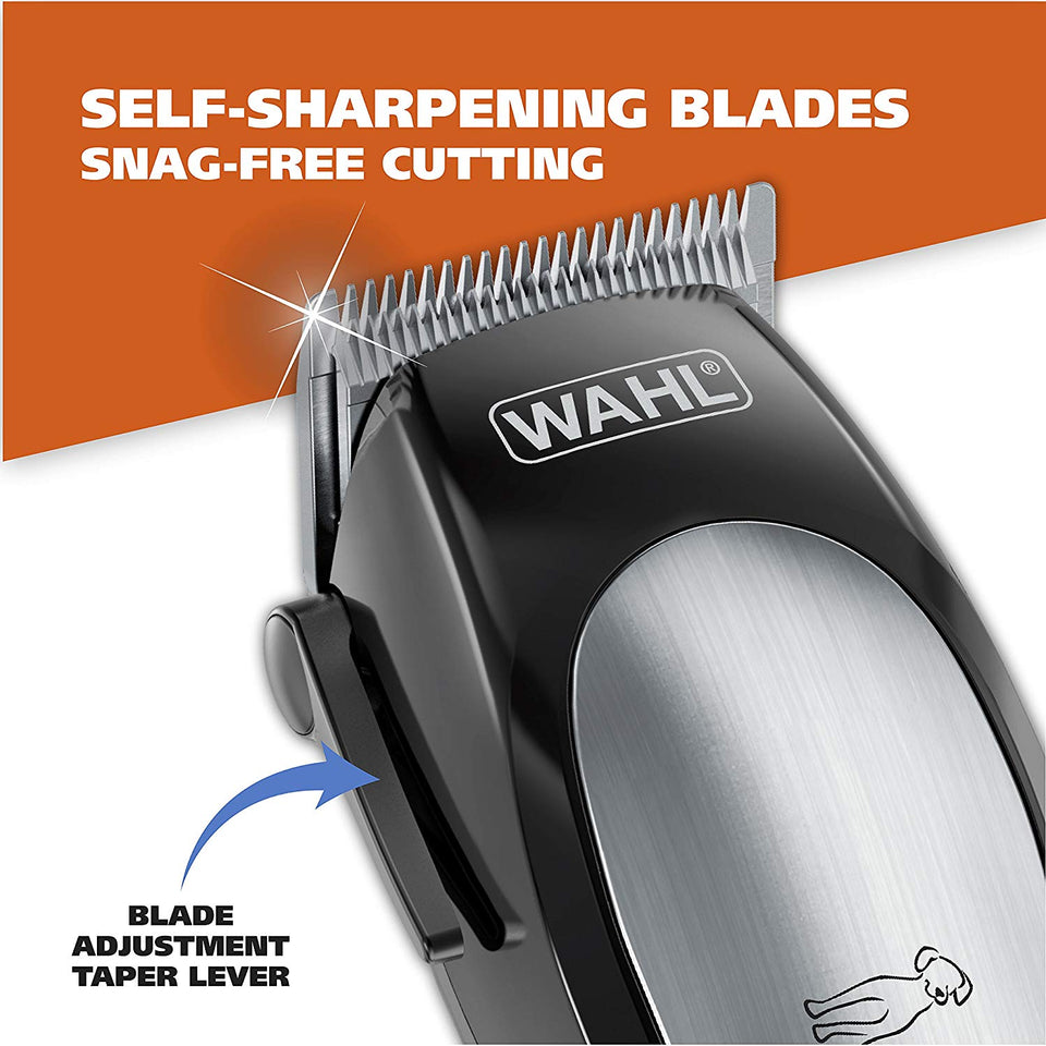 Wahl Litio Ion Pro Series Cortauñas inalámbrico para animales - Recargable Silencioso Bajo Ruido Heavy Duty Electric Dog & Cat Grooming Kit para razas pequeñas y grandes con capas gruesas y pesadas - Modelo 9766