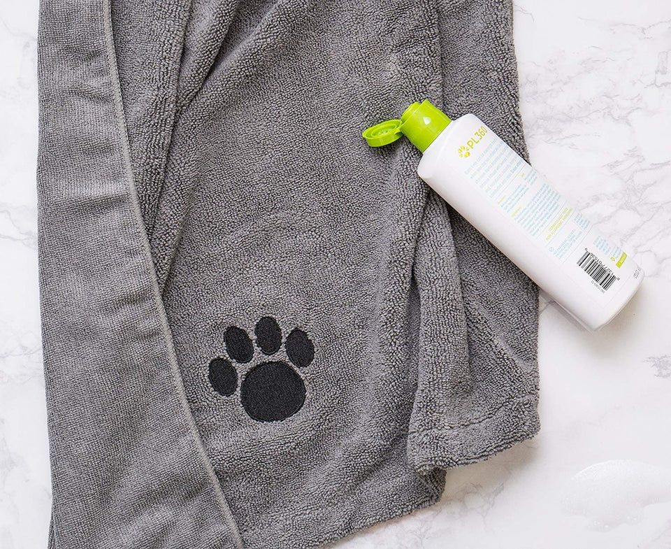 Bone Dry Toalla de microfibra bordada para mascota